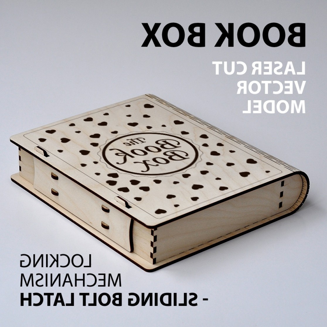 1116x1116 Book Box Laser Cutting Vector Free Download Soidergi