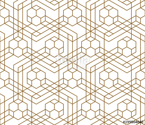 500x433 Abstract Geometric Pattern With Crossing Thin Lines Seamless