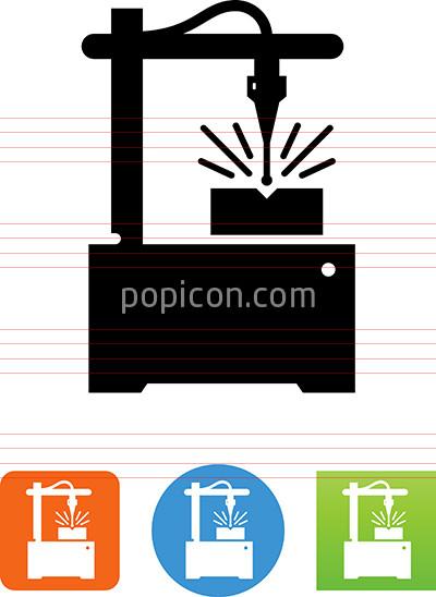 400x548 Laser Cutting Machine Icon