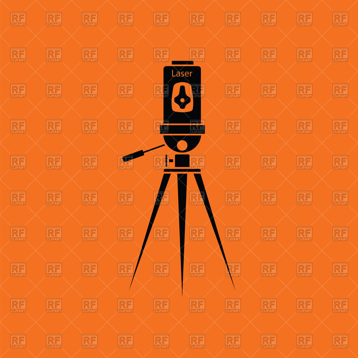 1200x1200 Laser Level Tool Icon Vector Image Of Signs, Symbols, Maps