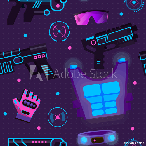 Gamer In Laser Tag Vector Player Character Gaming In Lasertag 500x500 Gamer In Laser Tag Vector Player Character Gaming In Lasertag