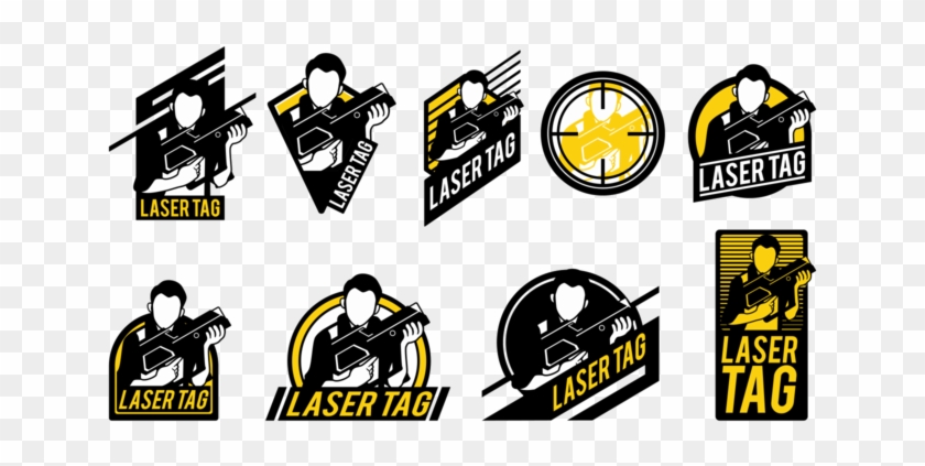 840x423 Laser Tag Vector Labels