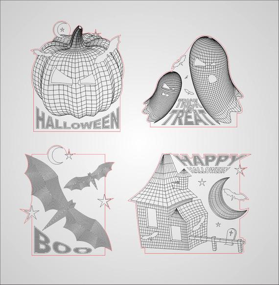 In Halloween Illusion Vector For Laser Etsy 570x581 In Halloween Illusion Vector For Laser Etsy