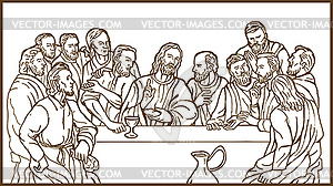 Last Supper Jesus Christ Savior Disciples Apostles 300x168 Last Supper Jesus Christ Savior Disciples Apostles