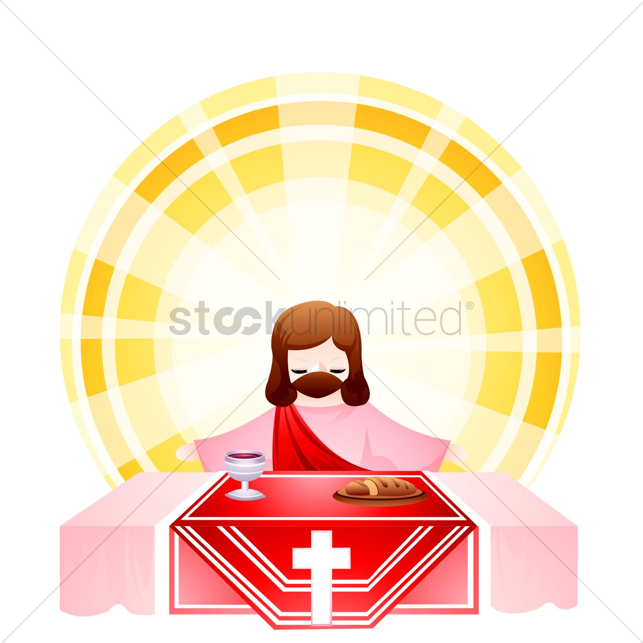 The Last Supper Vector Image 1300x1300 The Last Supper Vector Image