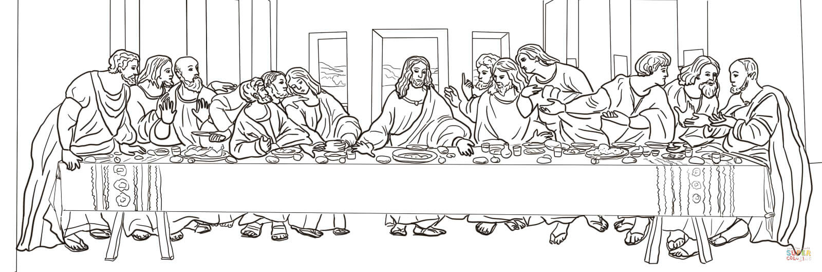 Last Supper Vector at Vectorified.com | Collection of Last Supper ...