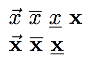 How Do You Write A Vector With An Underline Instead Of An Arrow 190x120 How Do You Write A Vector With An Underline Instead Of An Arrow