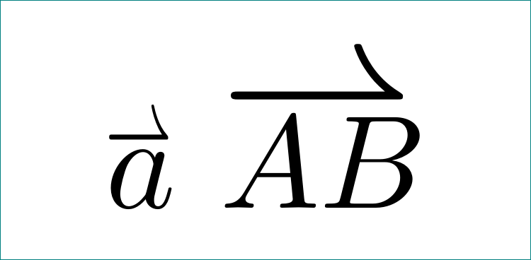latex flat symbol