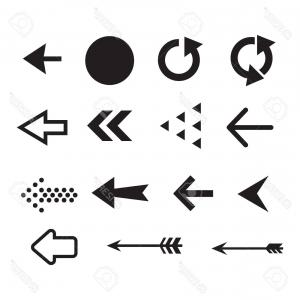 300x300 Decorative Rustic Arrow Vector Set Illustration Decorative