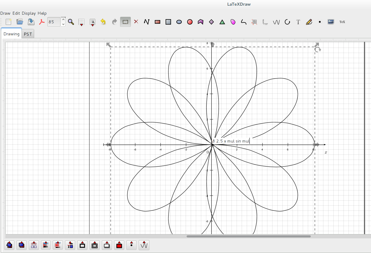 Graph drawing. Рисуем в graph. Eps рисунок.