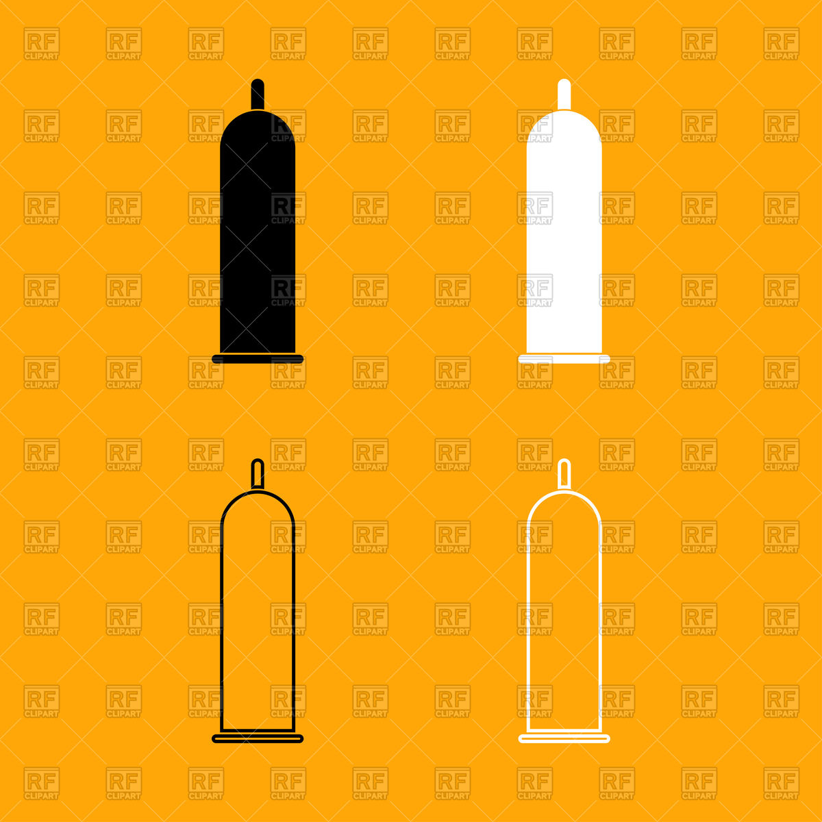 Latex Condom Icons On Yellow Background Vector Image Of Icons 1200x1200 Latex Condom Icons On Yellow Background Vector Image Of Icons