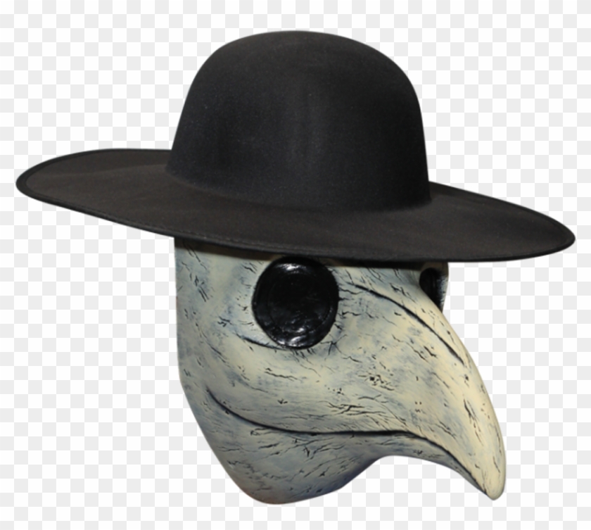 840x753 Peste Di Venezia Death Doctor Latex Mask N' Hat Black
