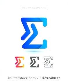 234x280 Greek E Symbol In Math Vector Abstract Letter E Logo Template