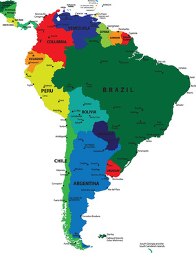 Latin America Map Vector Free Vector Download 285x368 Latin America Map Vector Free Vector Download