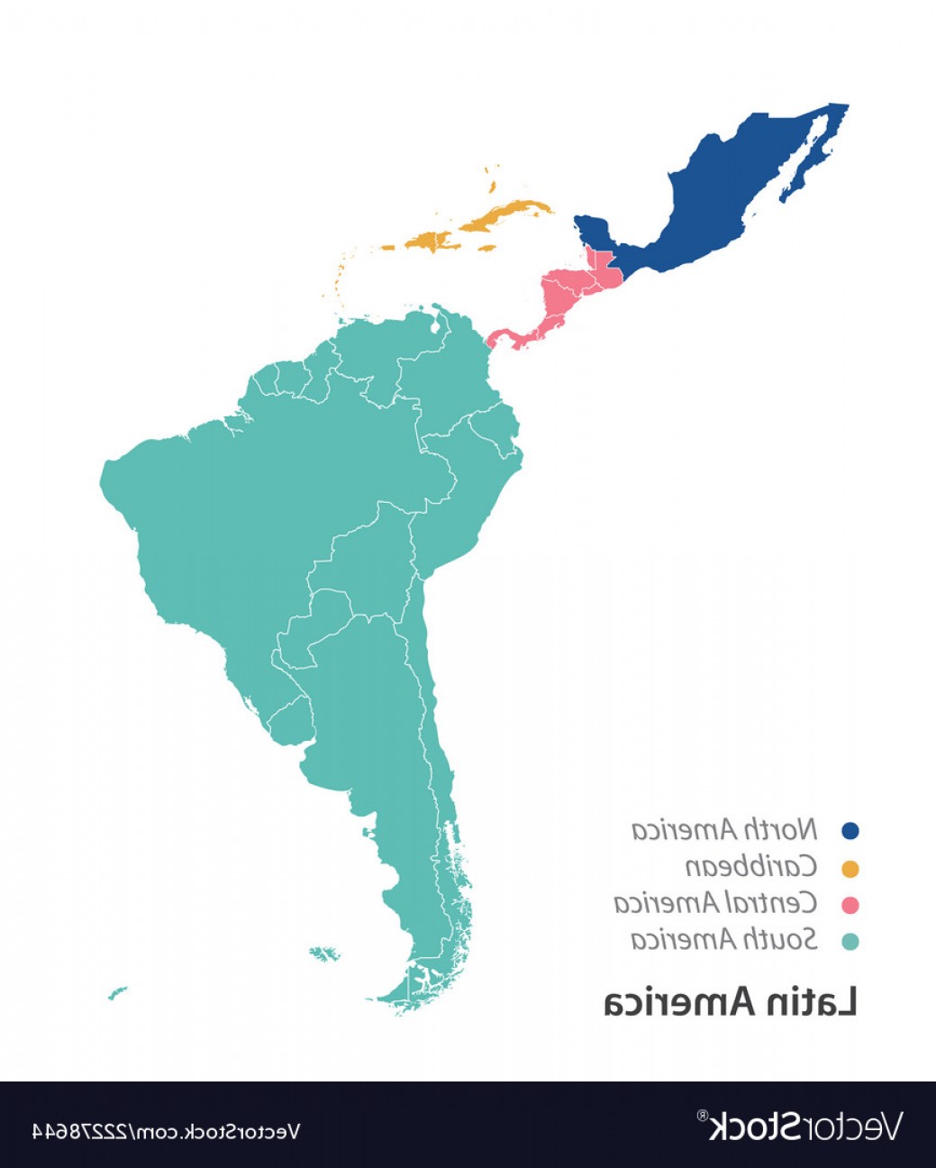 Latin America Map Vector at Vectorified.com | Collection of Latin ...