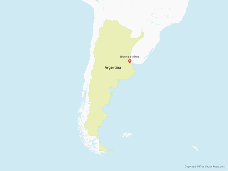 Vector Maps Of South America Free Vector Maps 460x345 Vector Maps Of South America Free Vector Maps