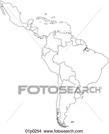 Latin America Map Vector Latin America Map Vector 383x470 Latin America Map Vector Latin America Map Vector