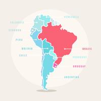 Latin America Map Free Vector Art 200x200 Latin America Map Free Vector Art