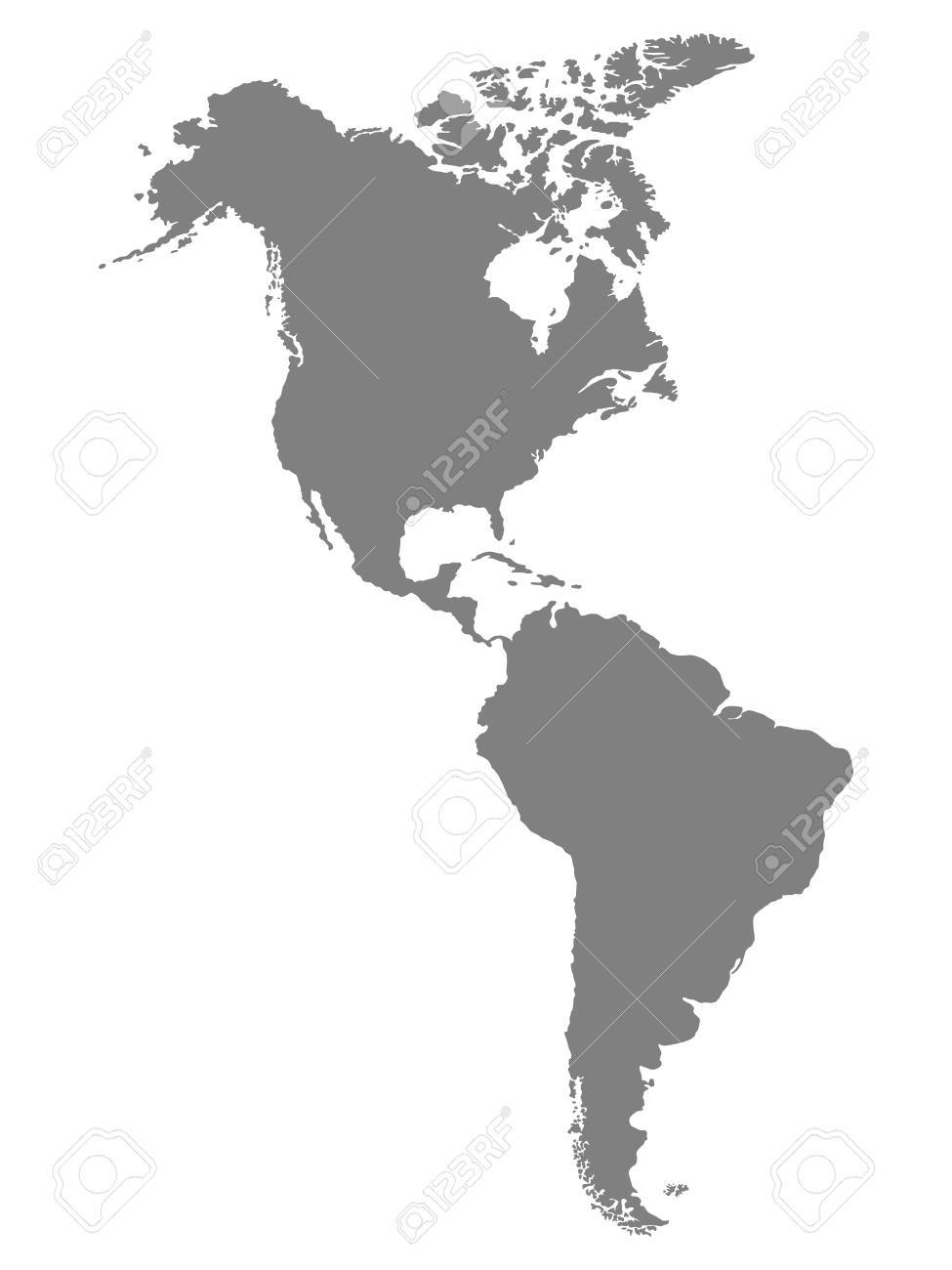 975x1300 Latin America Map Clipart