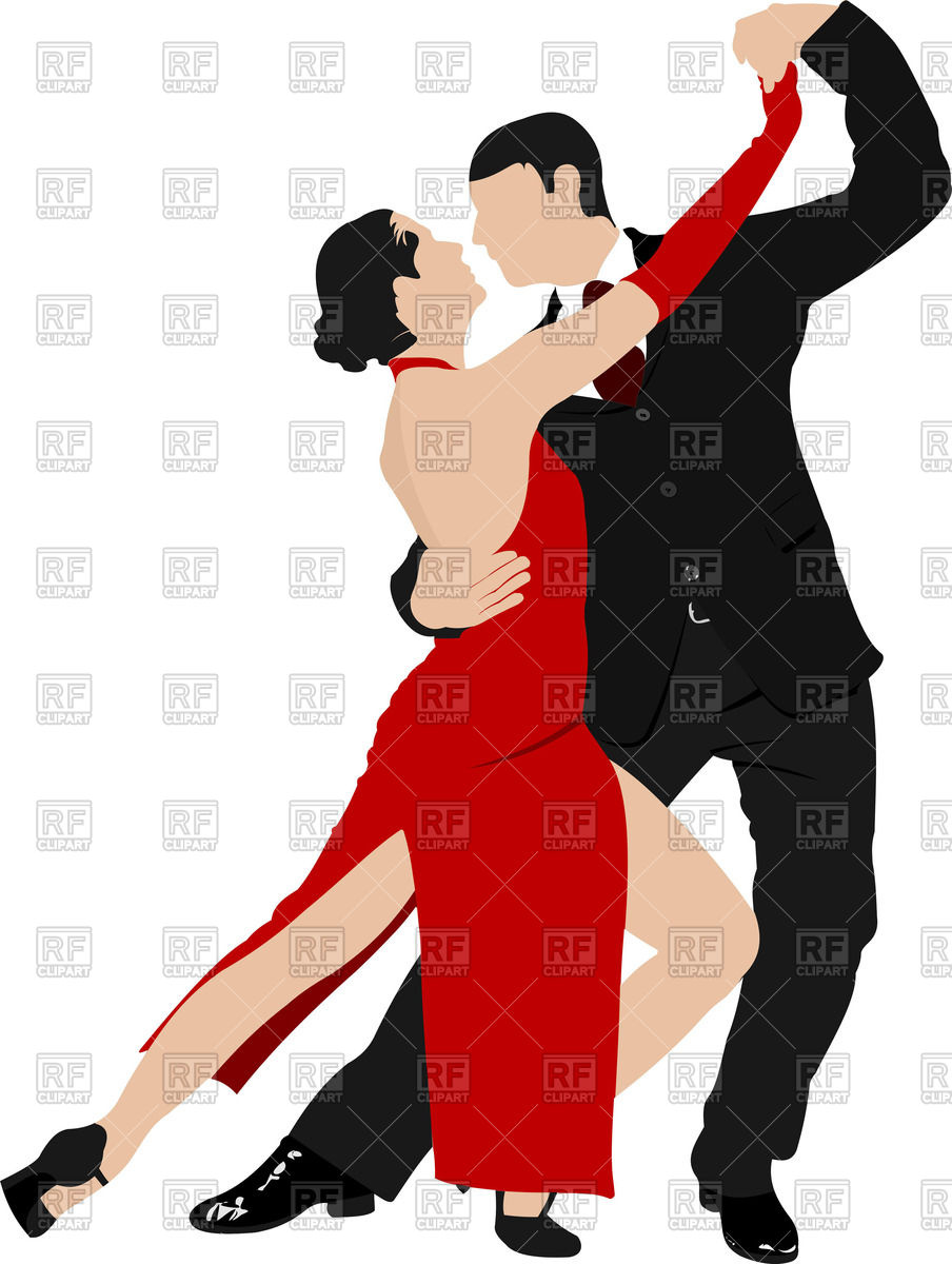 904x1200 Couple Of Tango Dancers Vector Image Of People Leonido