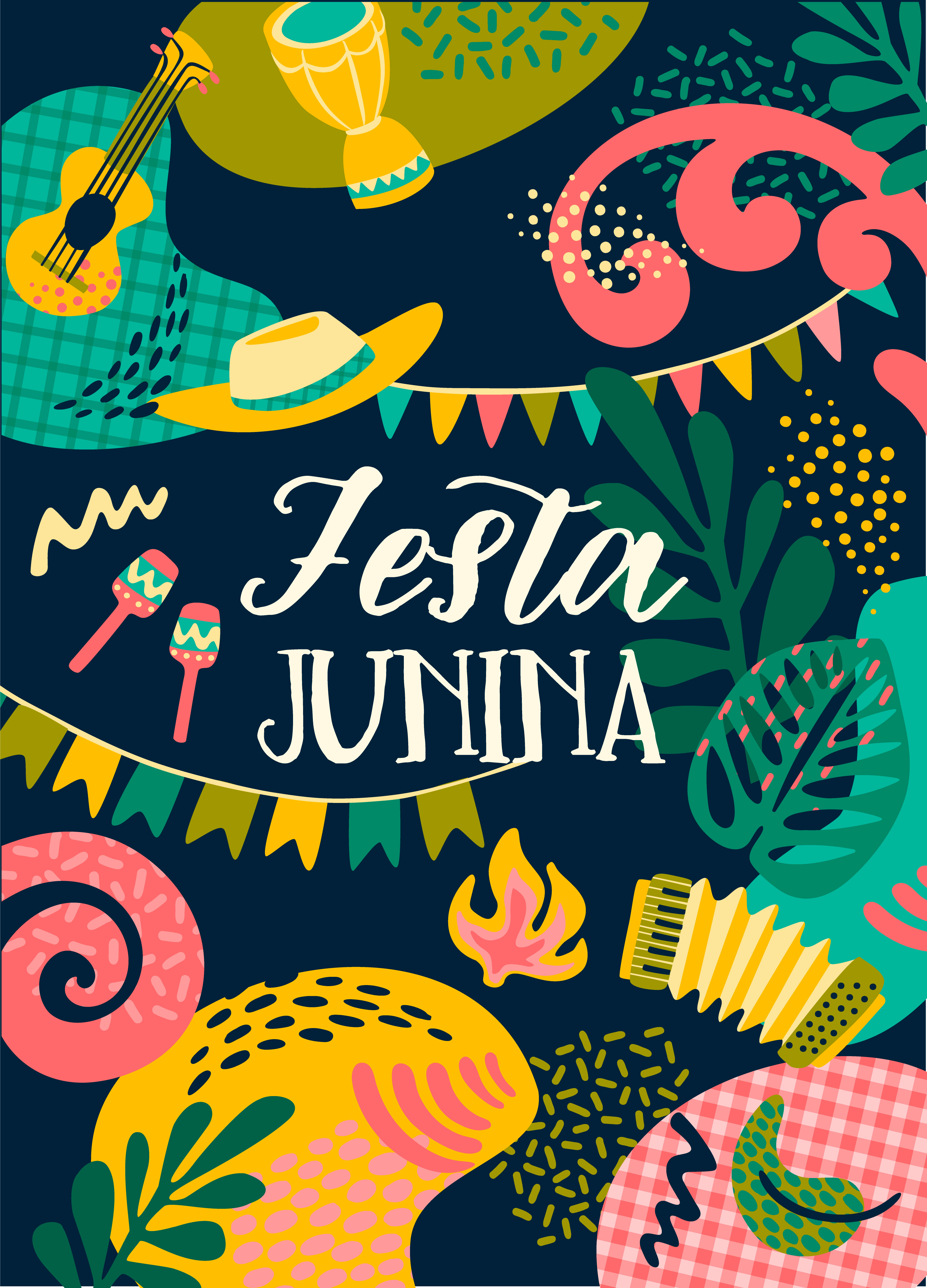 3597x5000 Latin American Free Vector Art