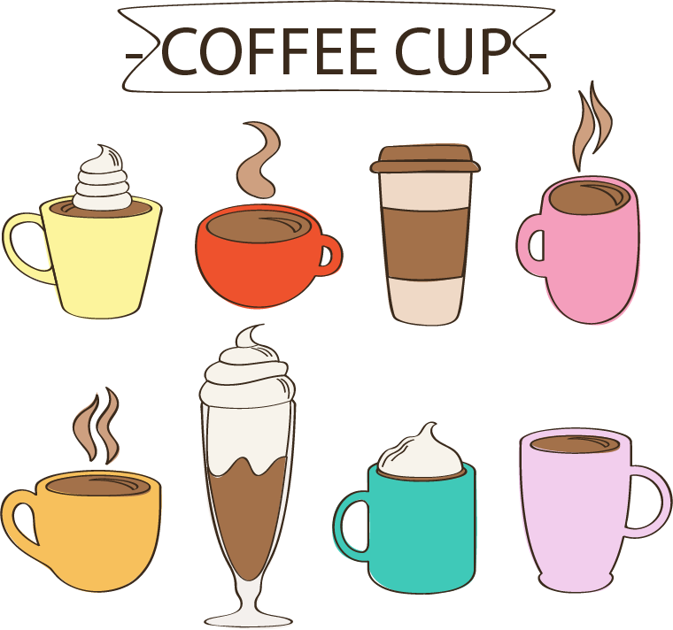 760x712 Download Coffee Cappuccino Tea Material Latte Vector Cafe Hq Png