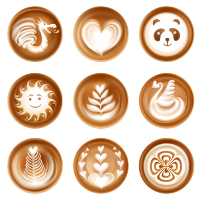 400x400 Page Latte On Curated Vector Illustrations, Stock Royalty Free