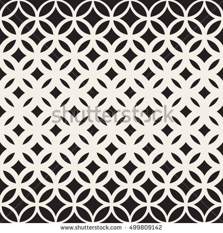 Vector Seamless Black And White Circle Lattice Pattern Abstract 450x470 Vector Seamless Black And White Circle Lattice Pattern Abstract