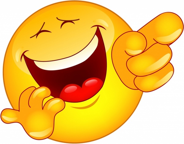 Laughing And Pointing Emoticon Free Vector In Adobe Illustrator 600x471 Laughing And Pointing Emoticon Free Vector In Adobe Illustrator