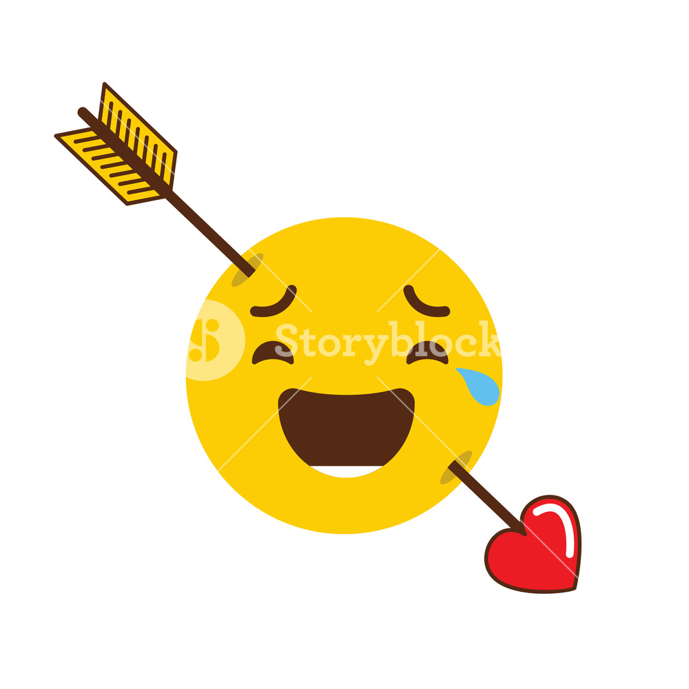 1000x1000 Laughing Emoji Icon Design Vector Royalty Free Stock Image