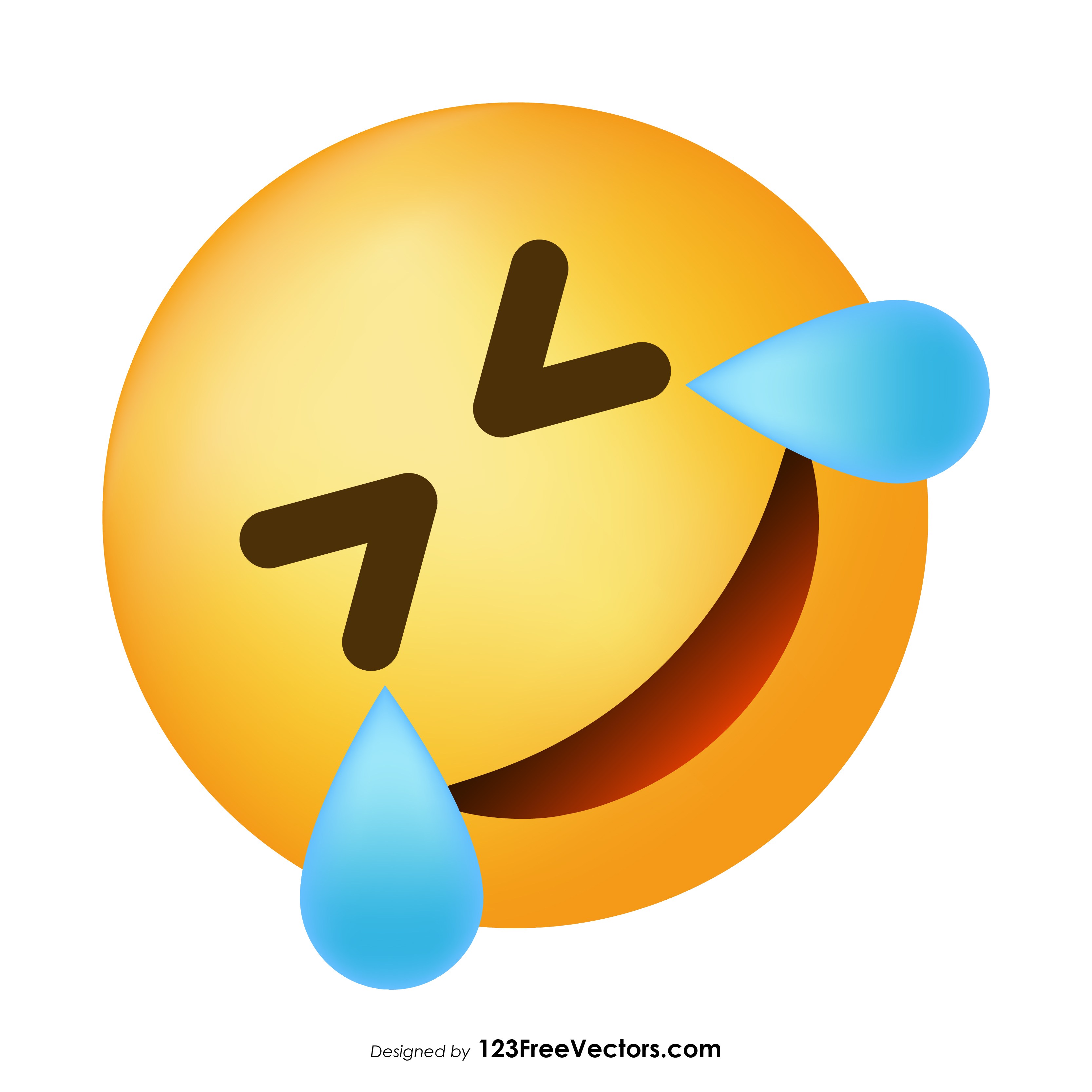 3333x3333 Rolling On The Floor Laughing Emoji Vector Free