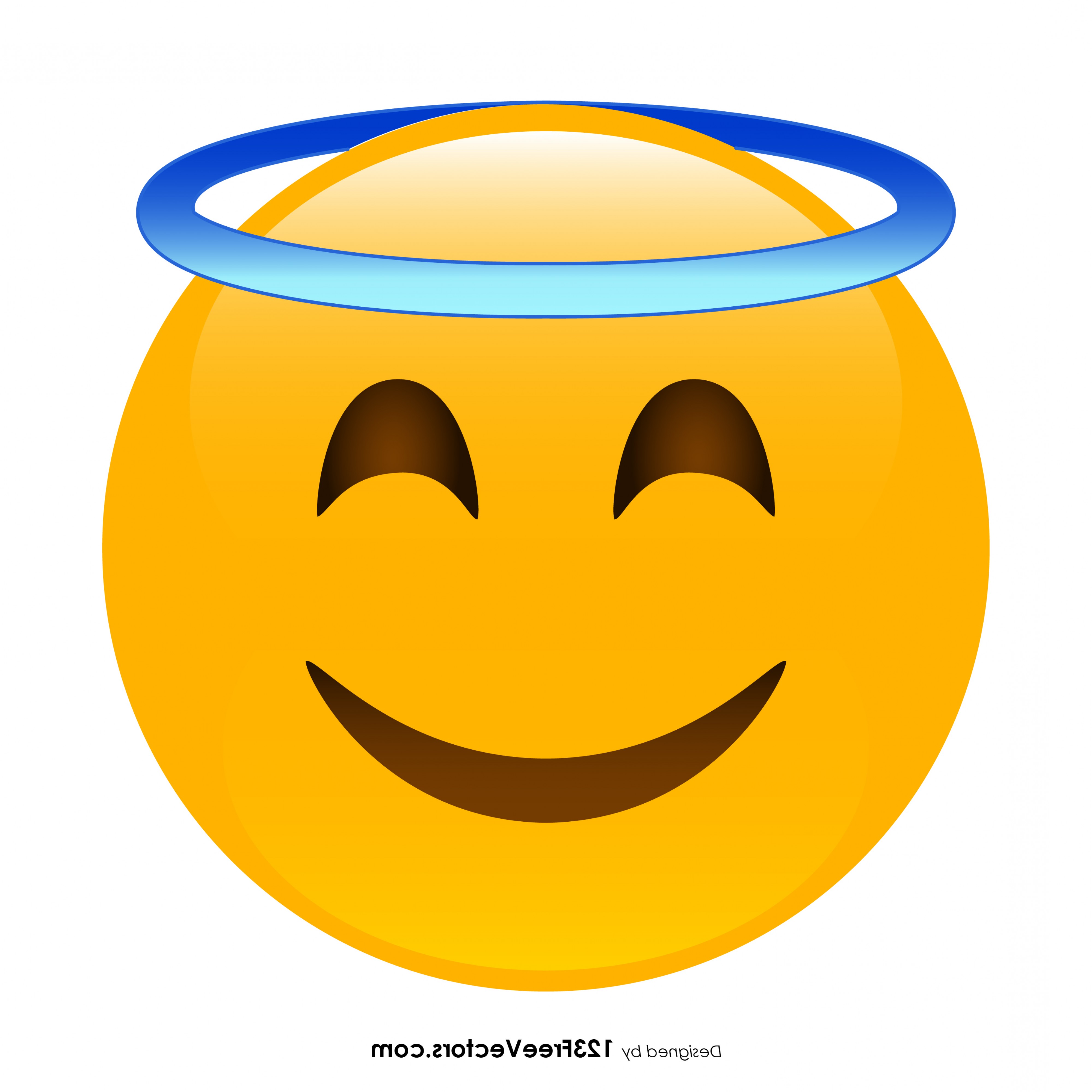 3999x3999 Smiling Face With Halo Emoji Vector Download Soidergi