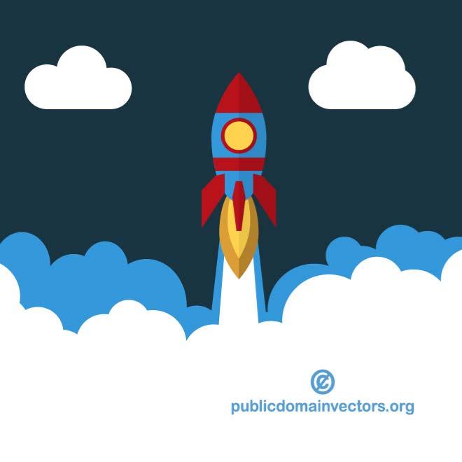 Rocket Launch Vector 660x660 Rocket Launch Vector