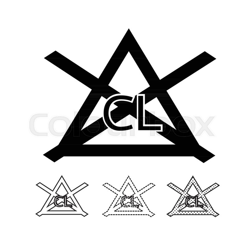 800x800 Laundry Symbol Icon Vector Stock Vector Colourbox