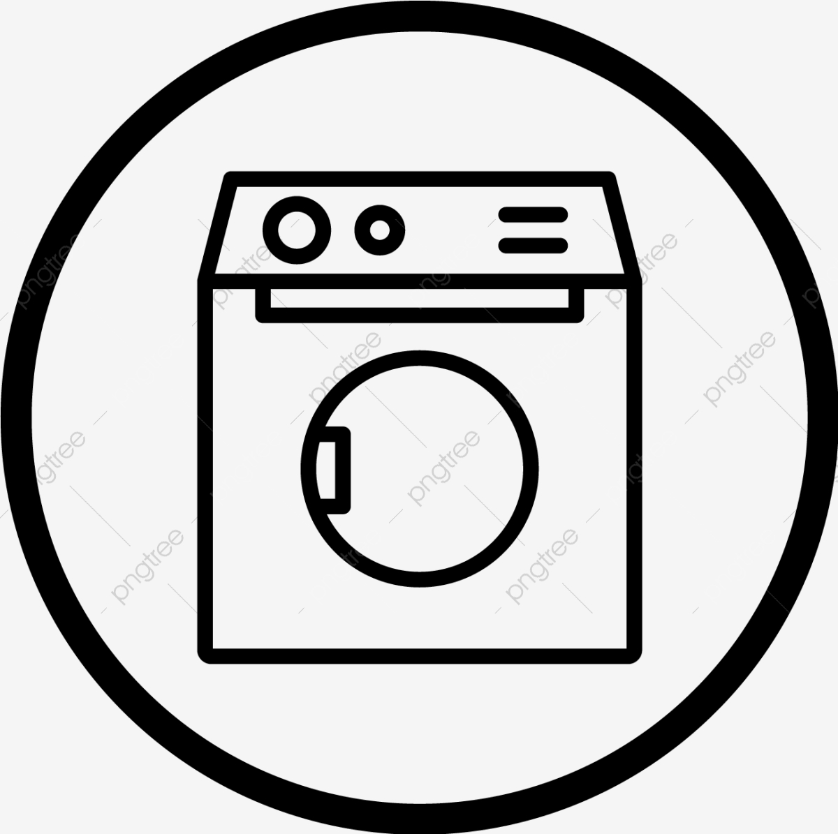 1200x1195 Vector Washing Machine Icon, Washing Machine, Washing, Laundry