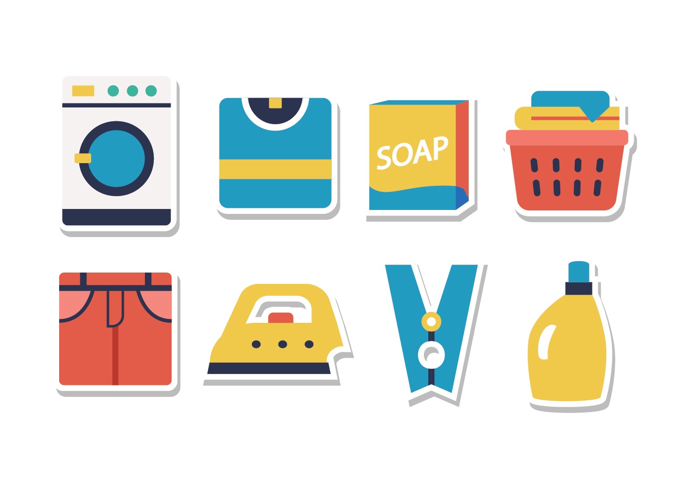 1400x980 Laundry Basket Free Vector Art