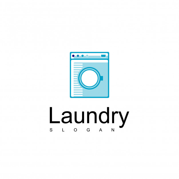626x626 Laundry Logo Vector Premium Download
