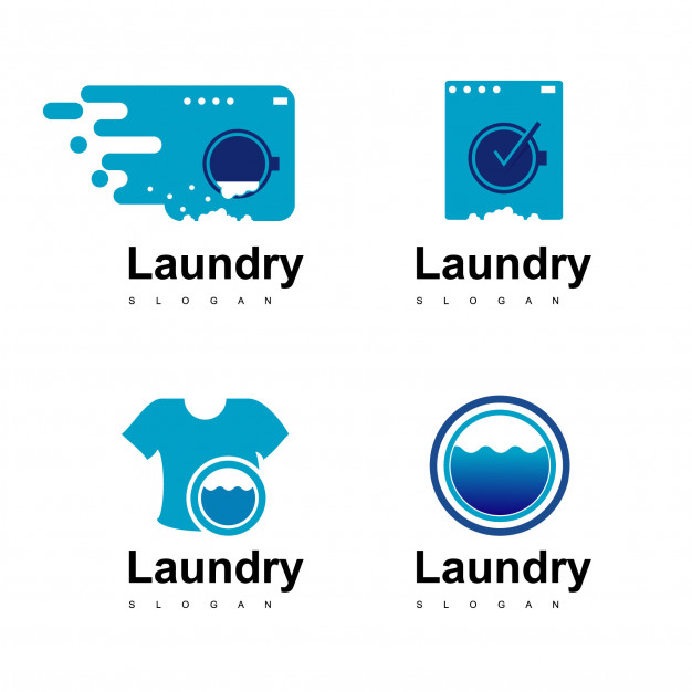 626x626 Laundry Logo Design Vector Vector Premium Download
