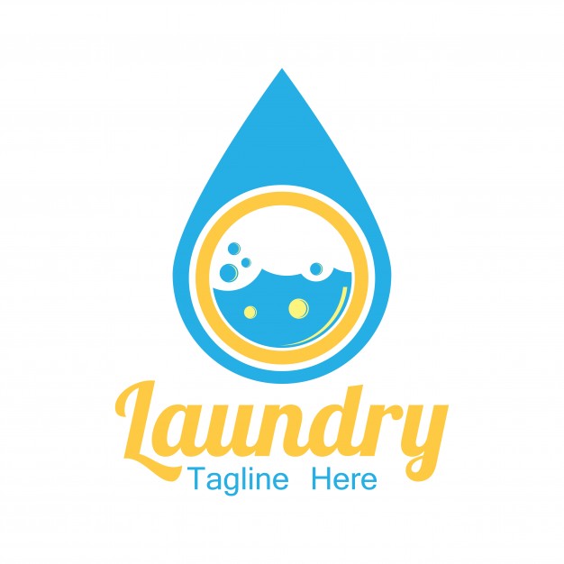 626x626 Laundry Logo With Text Space For Your Slogan Vector Free Download