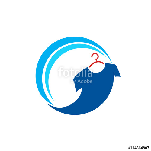 500x500 Laundry Logo Vector Stock Image And Royalty Free Vector