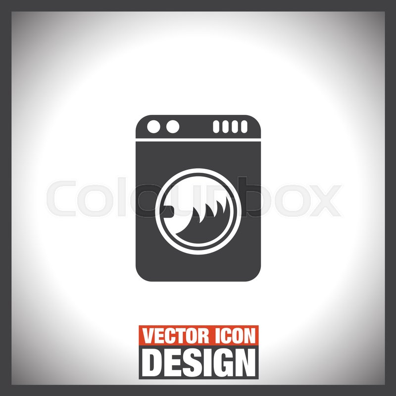 Washing Machine Vector Icon Stock Vector Colourbox 800x800 Washing Machine Vector Icon Stock Vector Colourbox
