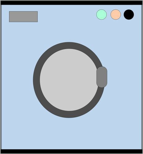 Laundry Machine Vector Icon 464x500 Laundry Machine Vector Icon