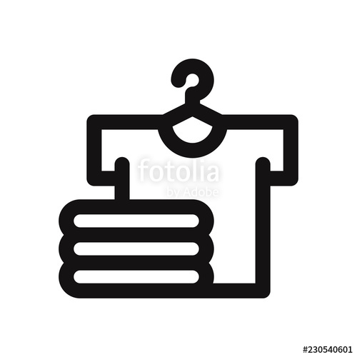 500x500 Laundry Vector Icon Stock Image And Royalty Free Vector