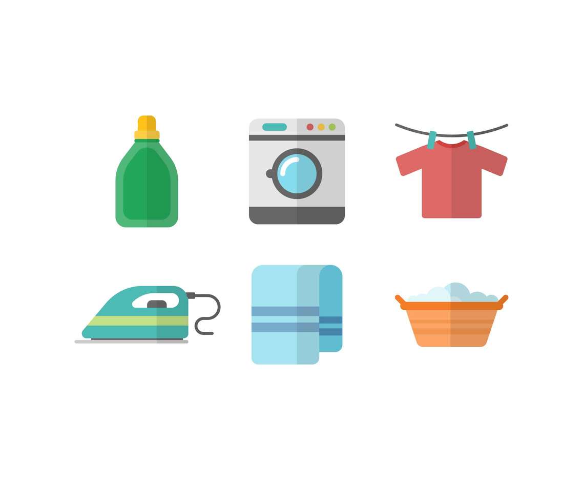 Laundry Vector at Vectorified.com | Collection of Laundry Vector free ...