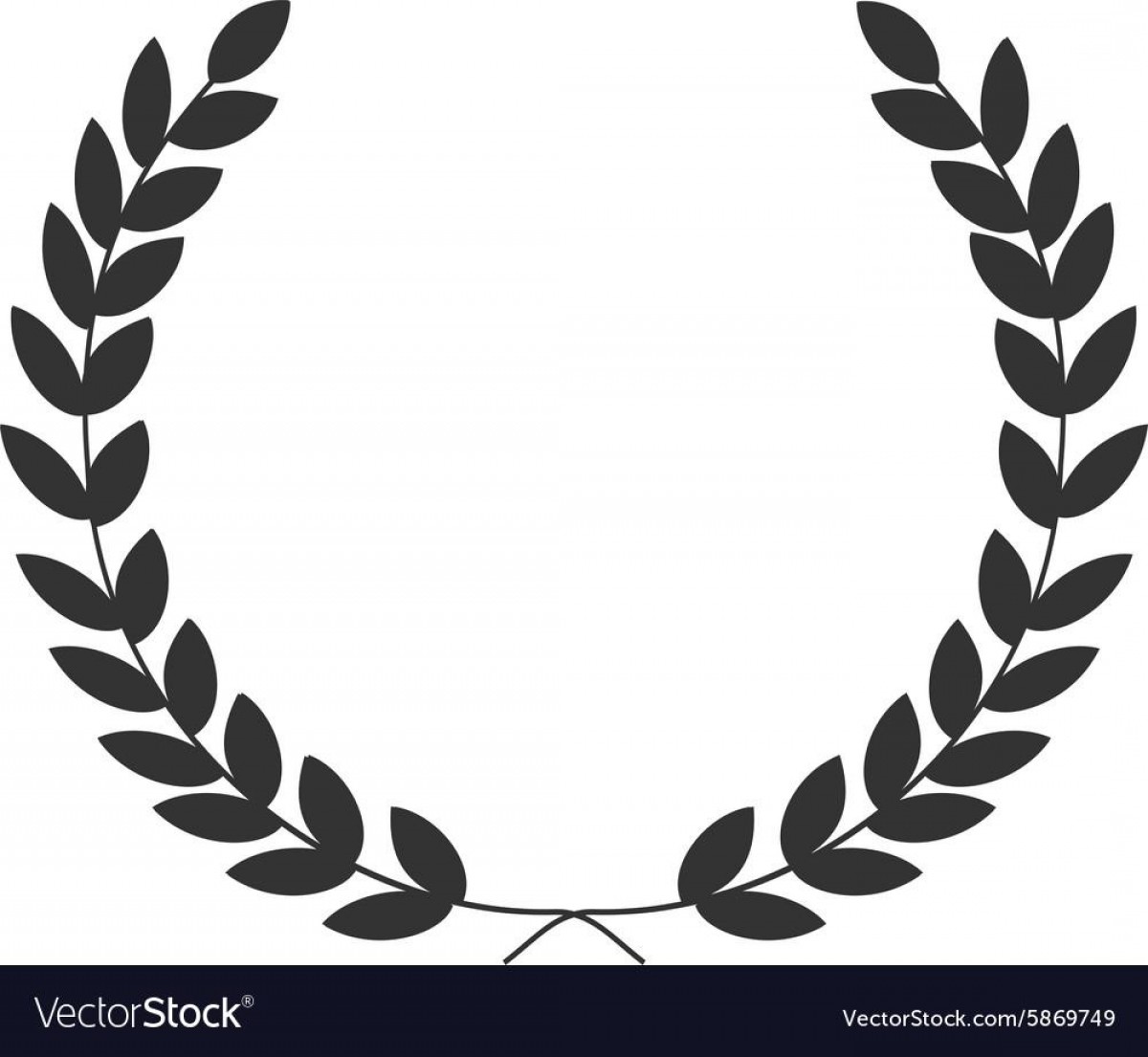 Laurel Leaves Vector at Vectorified.com | Collection of Laurel Leaves ...