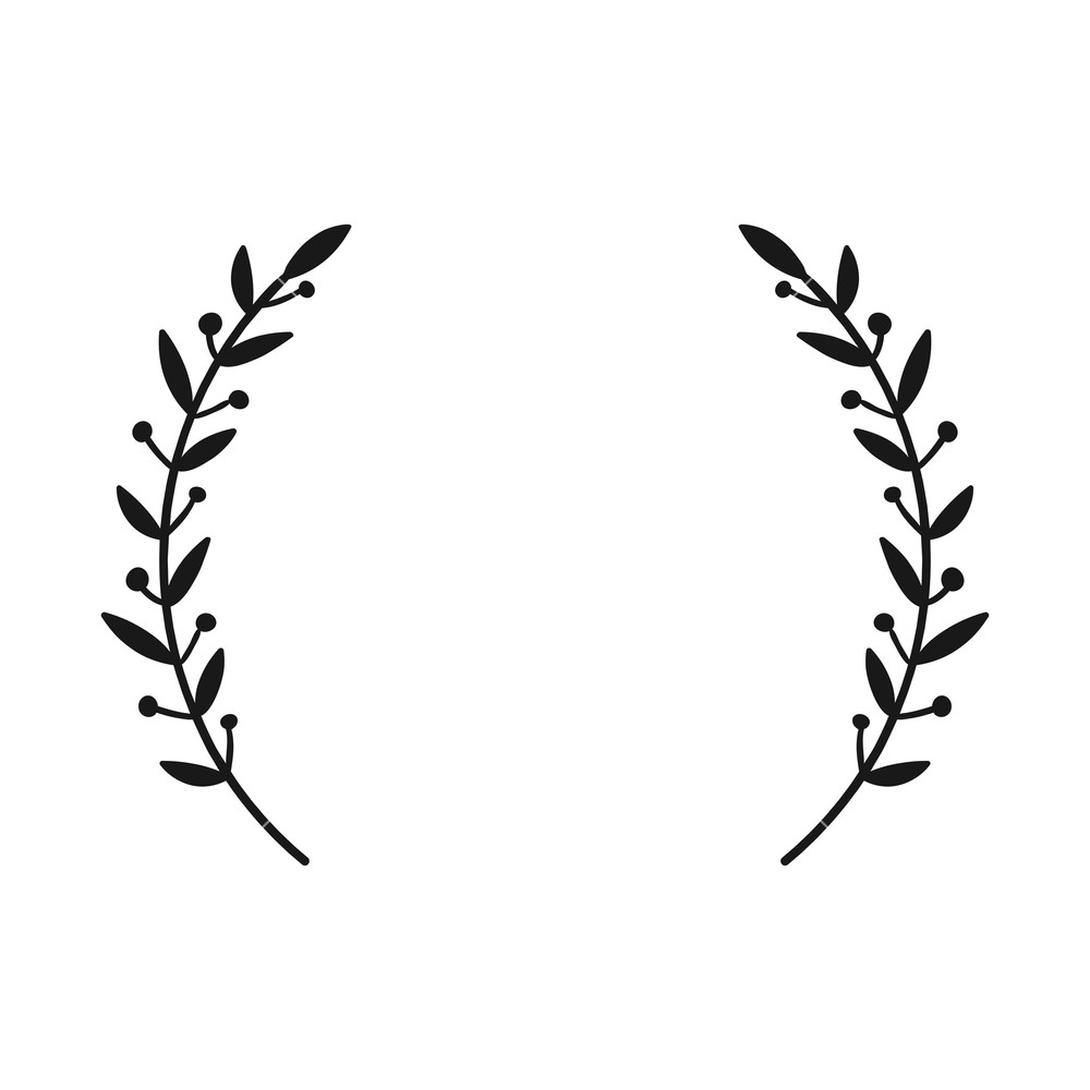 Download Laurel Leaves Vector at Vectorified.com | Collection of ...