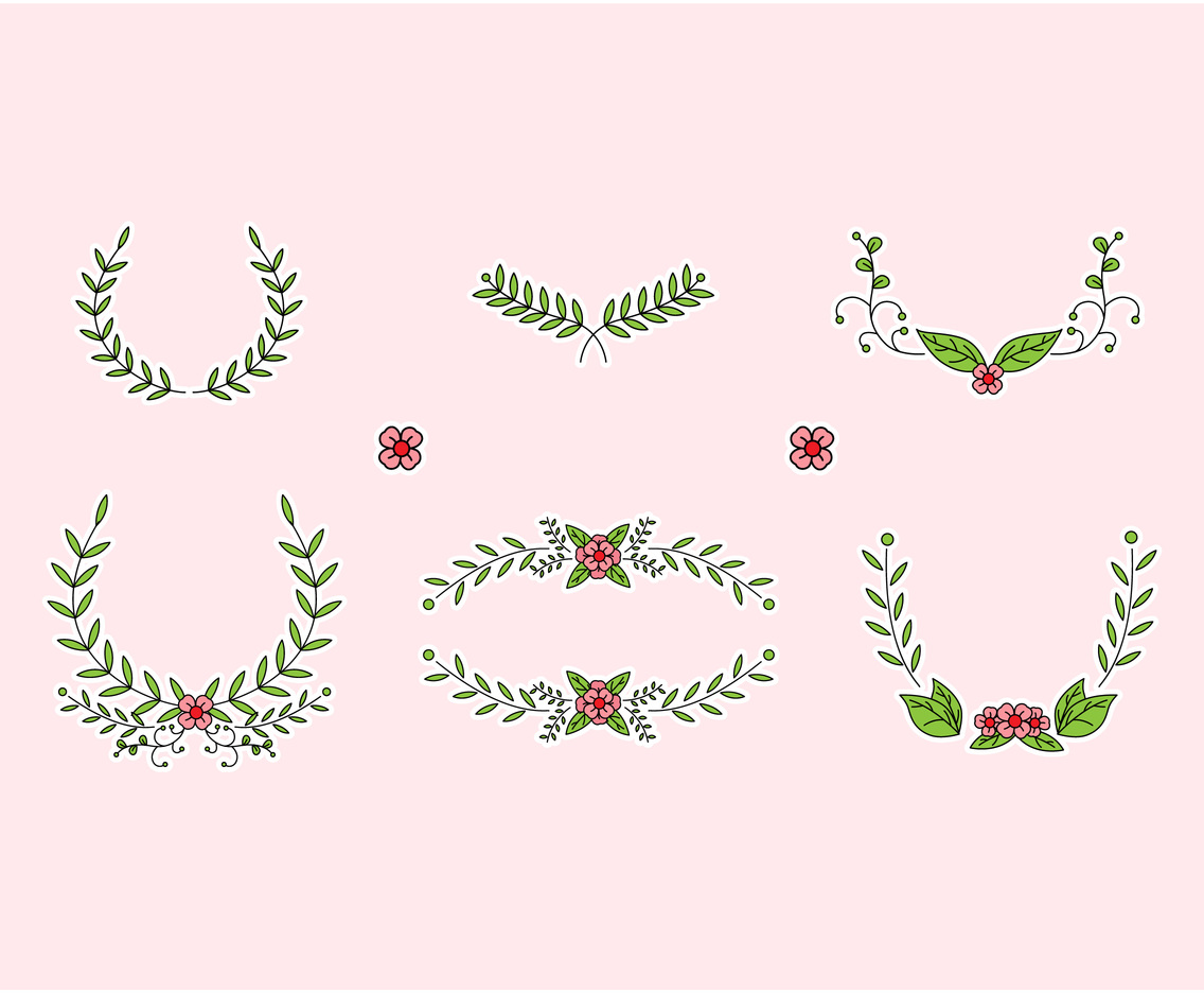 1136x936 Six Leaves Laurel Vectors Vector Art Graphics