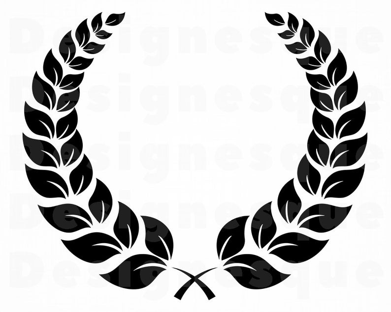 794x635 Laurel Laurel Clipart Laurel For Cricut Laurel Etsy