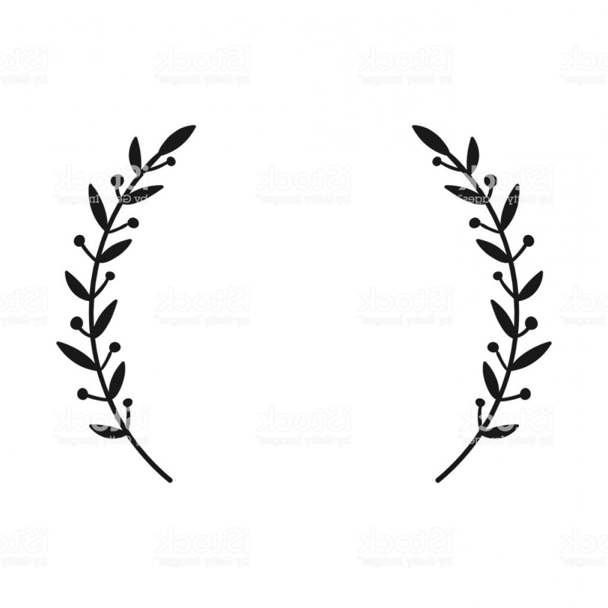 1228x1228 Laurel Leaves Vector Hoodamathrun