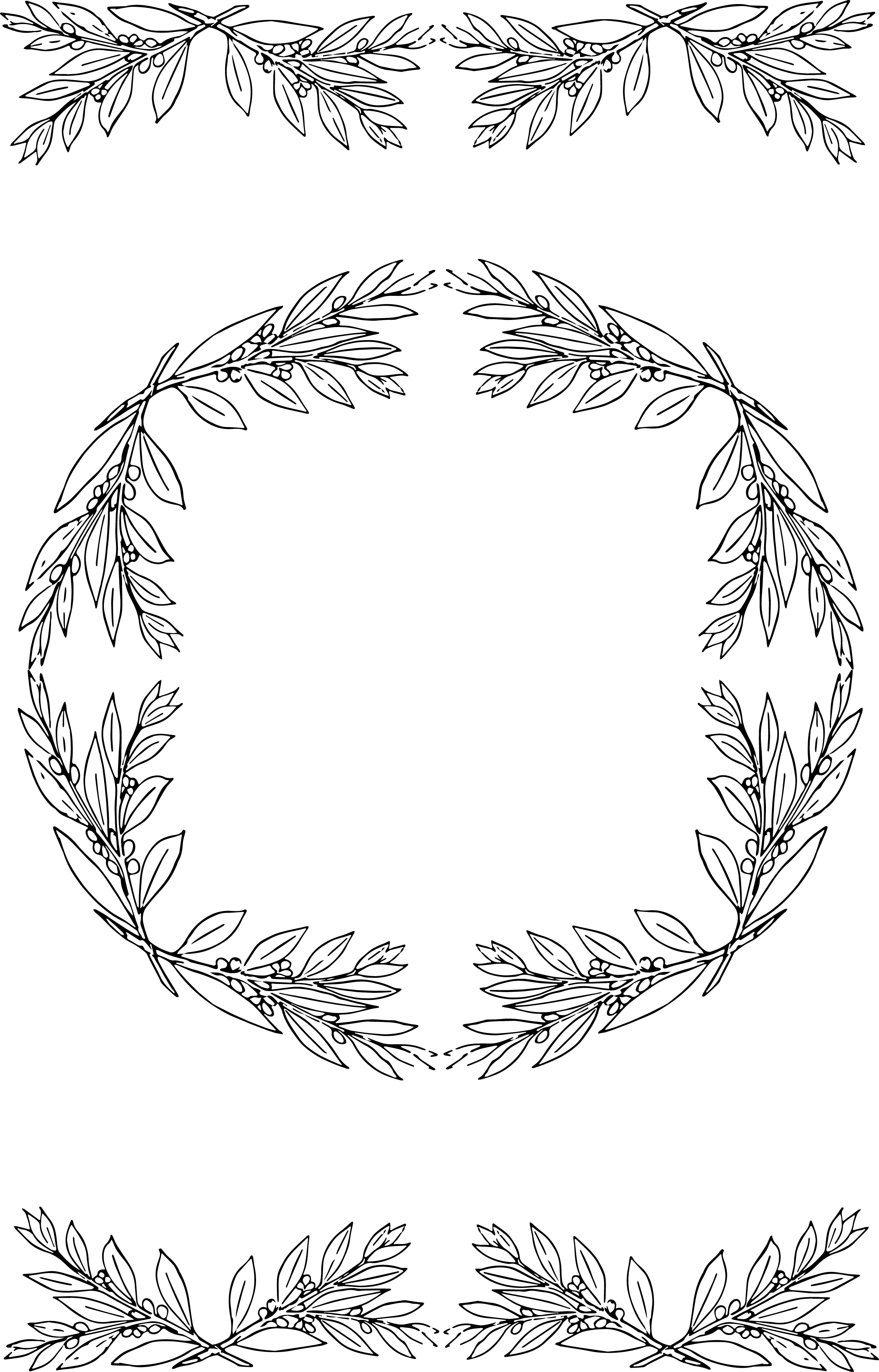 2479x3868 Free Laurel Vector Clipart Images Gallery For Free Download